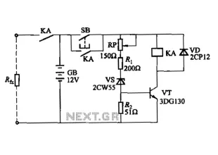 One of the battery discharge protection circuit