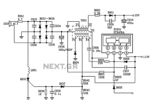Panasonic M12H switching power supply circuit diagram