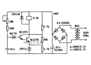 Pull transistor relay delay circuit diagrams