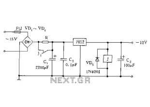 Relay type starting circuit diagram