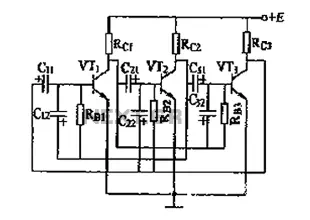 Three astable circuit diagram
