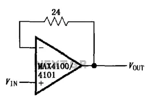 Units from the MAX4100 4101 gain buffer circuit diagram