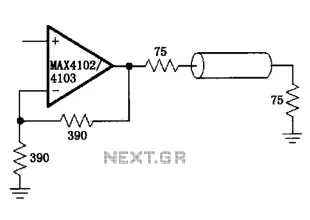 Video by MAX4102 4103 RF distribution amplifier circuit diagram