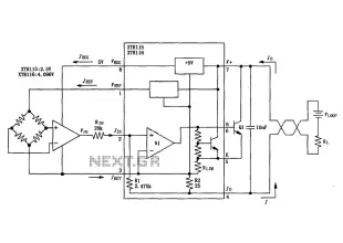 XTR115 116 Basic circuit diagram connection