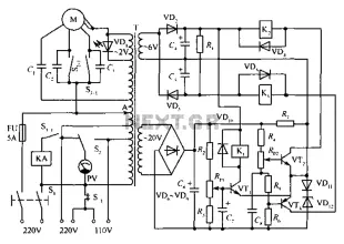 1000w exchange regulator automatic voltage regulator circuit diagram