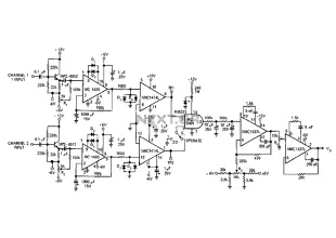 100Hz-1MHz a circuit diagram of the phase meter