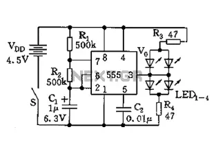 555 jewelry small electronic circuit diagram