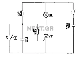 Automatic anti-frost crop controller circuit diagram