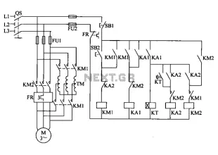 Autotransformer decompression control circuit