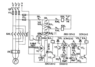 Bistable circuit control motor reversing circuit