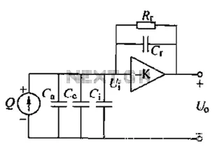Charge amplifier circuit