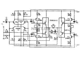 DC bridge amplifier circuit