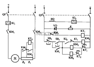 DC motor armature resistance in series to start debugging circuit 2