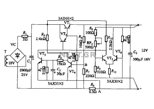 Having a differential amplifier and overcurrent protection for power supply circuit 2