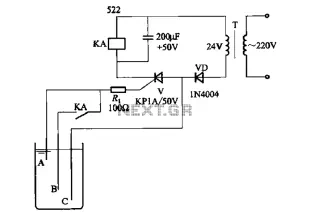 Level one thyristor-controlled circuit sink type b