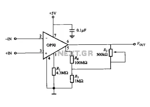 OP90 Micropower Instrumentation Amplifier
