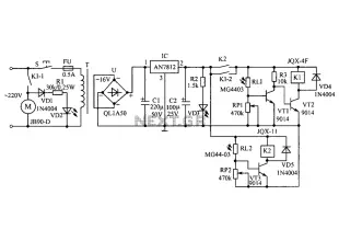 Power Mixer circuit diagram