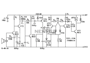 R-40-16 ultrasonic receiver circuit