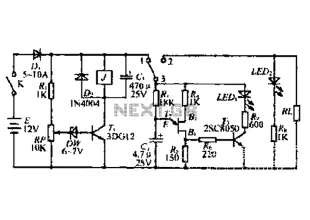 Tip a battery discharge control circuit