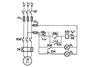With self-locking function of the forward start circuit
