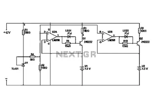 lm358 alkaline battery charger circuit