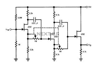 0-360 phase shifter circuit diagram
