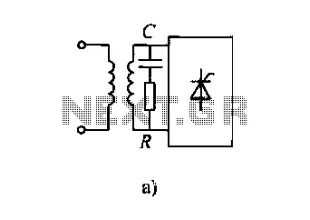 A resistor-capacitor circuit protection thyristor