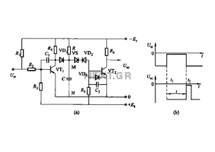 Conducting pipe control rechargeable delay circuit