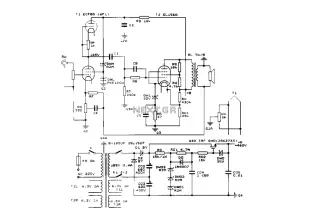 Construction 25W single-ended Class A tube amp circuit diagram EL156