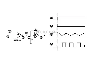 Controlled pulse signal generating circuit