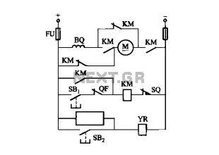 DW16M-630 type DC excitation switch control circuit