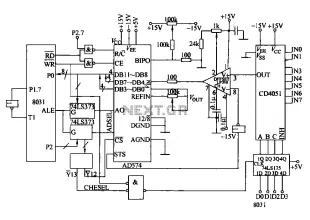Data acquisition system circuit