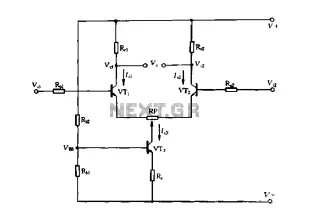 Differential circuit with constant current
