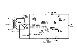 Easy Auto power battery charging circuit