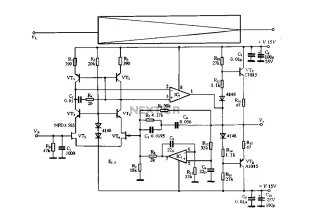 Electronic switching preamplifier