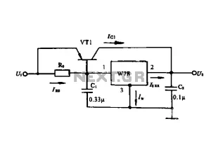 Extend current application circuit