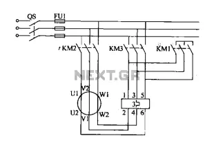 Fan motor starting circuit diagram