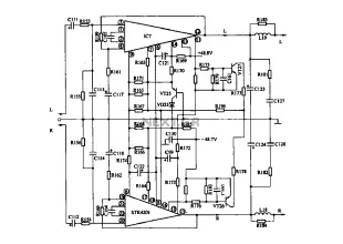 IC audio power amplifier circuit