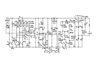 Monitor circuit diagram with over 555