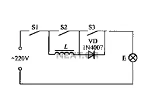 Simple fourth gear dimmer switch circuit