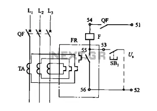 Thermal electromagnetic circuit long delay over-current release