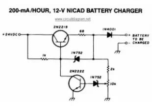 200mA/Hour 12V NiCAD Battery Charger