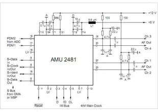 AMU2481 Audio Mixer