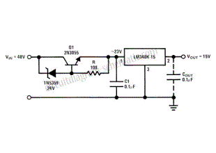 high input voltage regulators using lm340