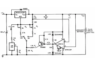 Lead-Acid Battery Charger circuit diagram