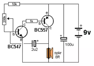 Ticking Bomb circuit diagram