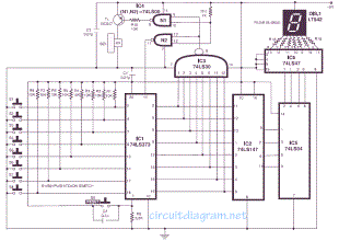 Electronic jam circuit diagram