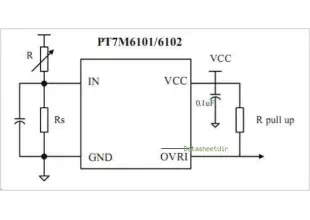 PT7M6101 Ultra Low Voltage Detectors