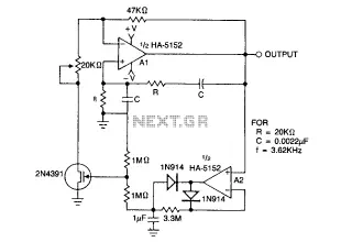 Low-voltage-wien-bridge-oscillator