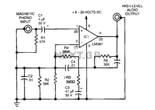 Magnetic-phono-preamplifier